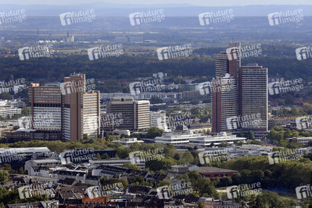 Blick vom Fernsehturm Colonius in Köln