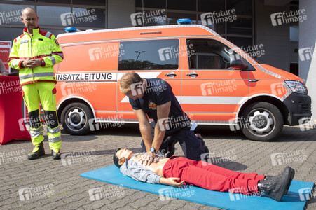 Pressetermin zum Tag der Ersten Hilfe in Köln