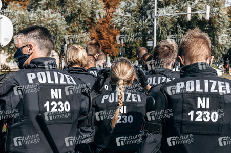 Demonstration gegen Corona-Regeln in Hannover