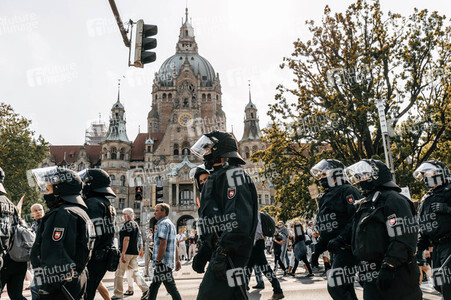 Demonstration gegen Corona-Regeln in Hannover