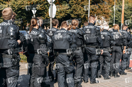 Demonstration gegen Corona-Regeln in Hannover