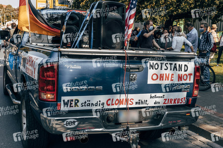 Demonstration gegen Corona-Regeln in Hannover
