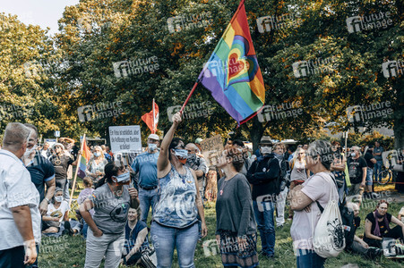Demonstration gegen Corona-Regeln in Hannover
