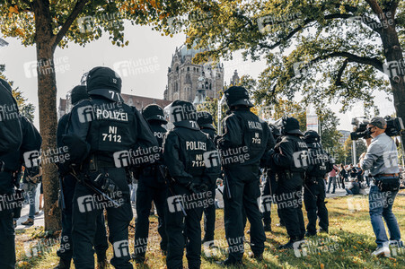 Demonstration gegen Corona-Regeln in Hannover