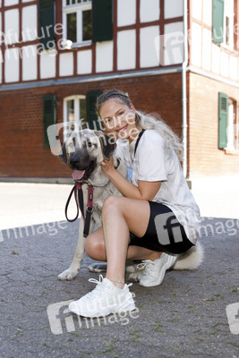 Cheyenne Pahde im Dellbrücker Tierheim in Köln