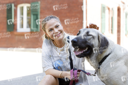 Cheyenne Pahde im Dellbrücker Tierheim in Köln