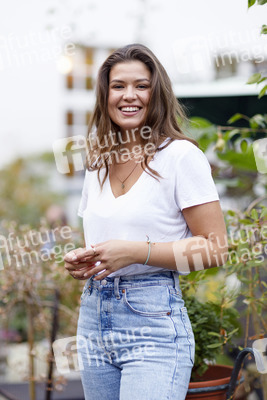 Pressetermin mit Sharon Berlinghoff und Patrick Müller in der Emmaus Gemeinschaft Köln