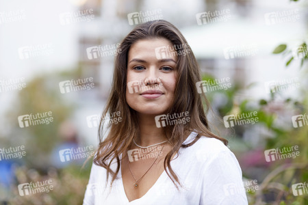 Pressetermin mit Sharon Berlinghoff und Patrick Müller in der Emmaus Gemeinschaft Köln