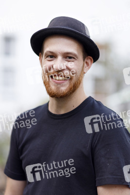 Pressetermin mit Sharon Berlinghoff und Patrick Müller in der Emmaus Gemeinschaft Köln