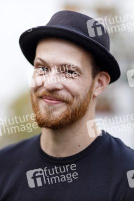 Pressetermin mit Sharon Berlinghoff und Patrick Müller in der Emmaus Gemeinschaft Köln