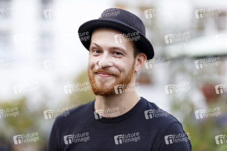 Pressetermin mit Sharon Berlinghoff und Patrick Müller in der Emmaus Gemeinschaft Köln