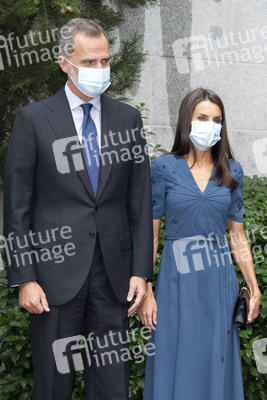 Eröffnung der Miguel Delibes Ausstellung in Madrid