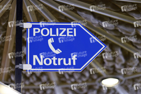 Symbolfoto Polizeinotruf