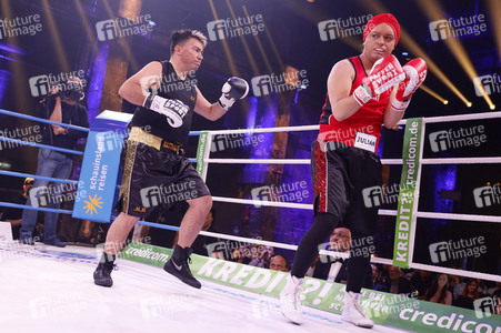 1. Kampfabend 'Das große SAT.1 Promiboxen' in Köln