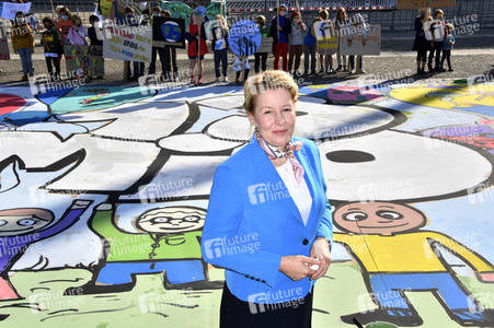Fototermin anlässlich des Weltkindertags 2020 in Berlin