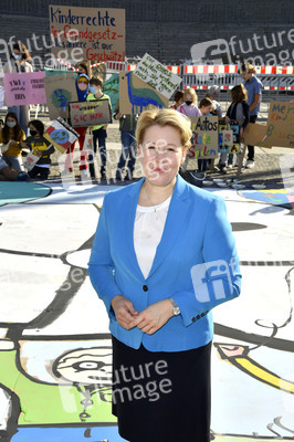 Fototermin anlässlich des Weltkindertags 2020 in Berlin