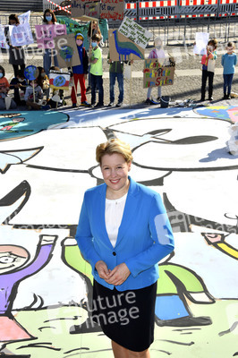 Fototermin anlässlich des Weltkindertags 2020 in Berlin