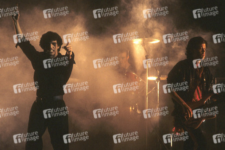 Musikvideo-Dreharbeiten mit Killing Joke in London