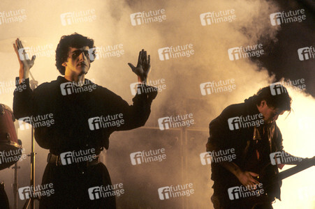 Musikvideo-Dreharbeiten mit Killing Joke in London