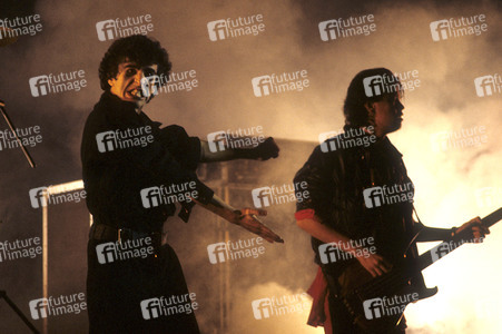 Musikvideo-Dreharbeiten mit Killing Joke in London