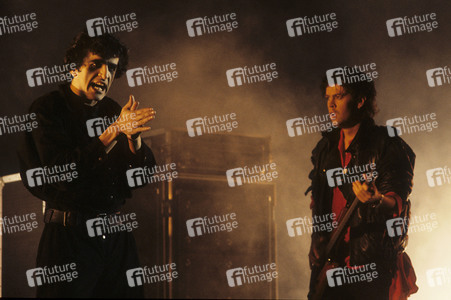 Musikvideo-Dreharbeiten mit Killing Joke in London