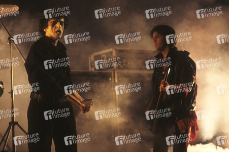 Musikvideo-Dreharbeiten mit Killing Joke in London