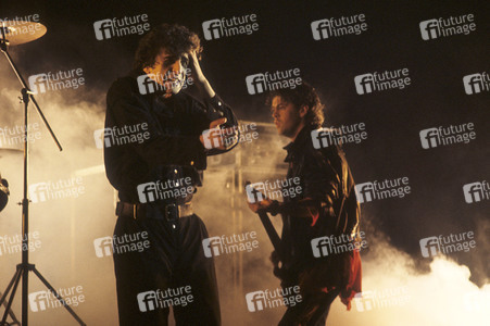 Musikvideo-Dreharbeiten mit Killing Joke in London