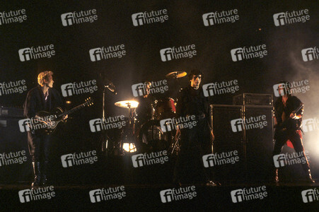 Musikvideo-Dreharbeiten mit Killing Joke in London