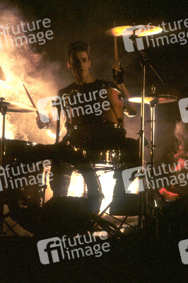 Musikvideo-Dreharbeiten mit Killing Joke in London