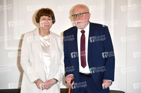 Ehrung von Lothar de Maizière im Schloss Bellevue in Berlin