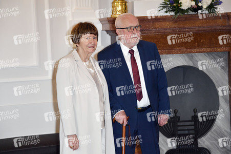 Ehrung von Lothar de Maizière im Schloss Bellevue in Berlin