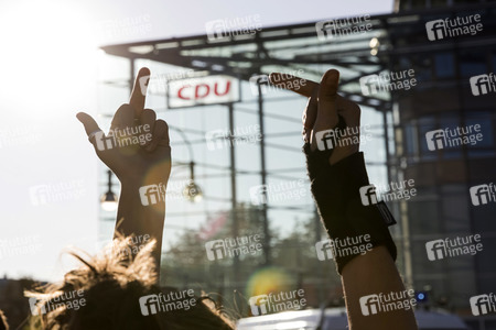 Demonstration 'Es reicht! - Wir haben Platz' in Berlin