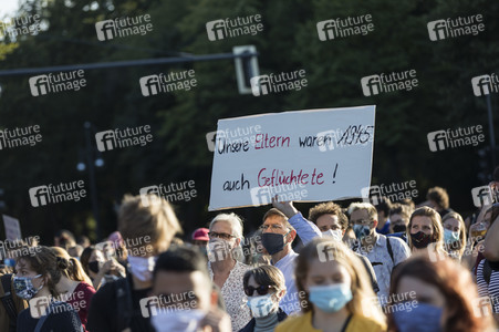 Demonstration 'Es reicht! - Wir haben Platz' in Berlin