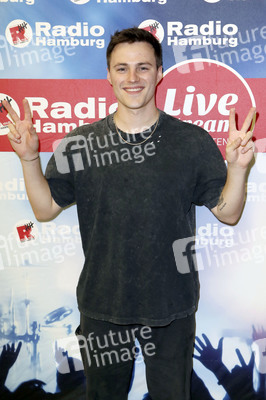 Studiobesuch von Tom Gregory bei Radio Hamburg