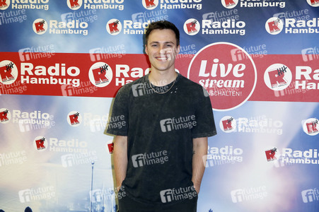 Studiobesuch von Tom Gregory bei Radio Hamburg