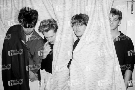 Photoshooting mit Echo & the Bunnymen in London