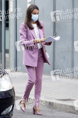 Königin Letizia von Spanien bei der AECC in Madrid