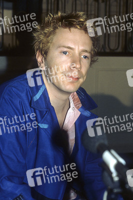 Pressetermin mit John Lydon in London