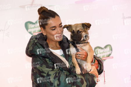 Tierheim-Pressetermin mit Jana Ina Zarrella in Köln