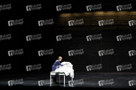 Theaterprobe 'Pierrot Lunaire' in Berlin