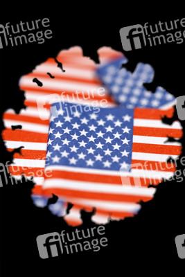 Symbolfoto Corona-USA