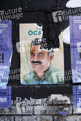 Symbolfoto Öcalan-Plakat