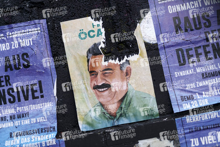 Symbolfoto Öcalan-Plakat