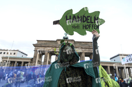 Protestaktion von Exctinction Rebellion in Berlin