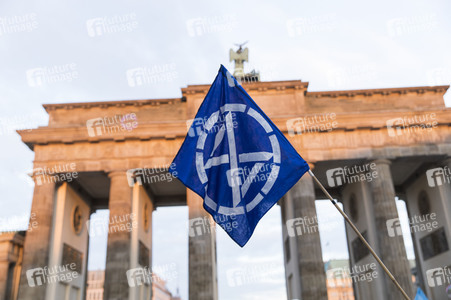 Protestaktion von Exctinction Rebellion in Berlin