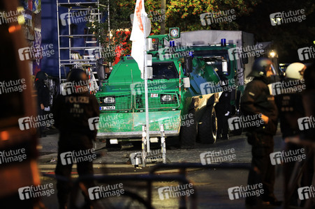 Räumung des Wohnprojektes Liebig 34 in Berlin