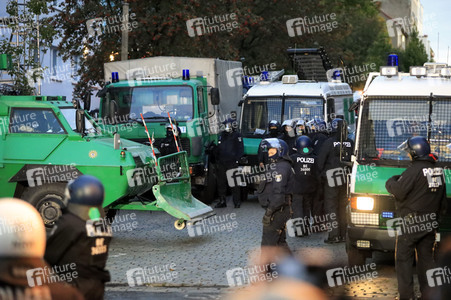 Räumung des Wohnprojektes Liebig 34 in Berlin