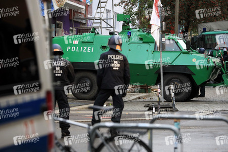 Räumung des Wohnprojektes Liebig 34 in Berlin