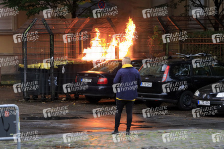 Räumung des Wohnprojektes Liebig 34 in Berlin