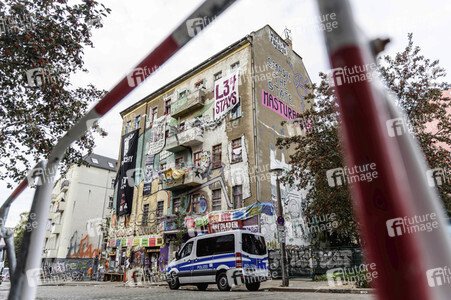 Räumung des Hausprojekts Liebig 34 in Berlin